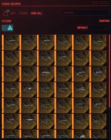 《赛博朋克2077》MOD|标志性配方|下载