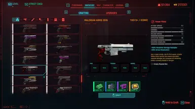 《赛博朋克2077》MOD|标志性配方|下载