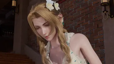 《最终幻想7：重生》爱丽丝金色高光头发MOD