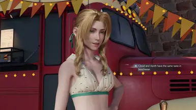 《最终幻想7：重生》爱丽丝金色高光头发MOD