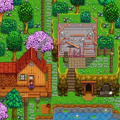 《星露谷物语》MOD|新地图迷你农场|下载