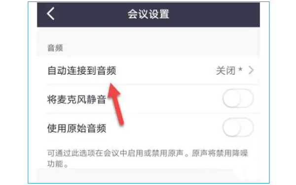 ZOOM视频会议如何连接音频