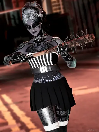 《赛博朋克2077》摇杆紧身胸衣MOD