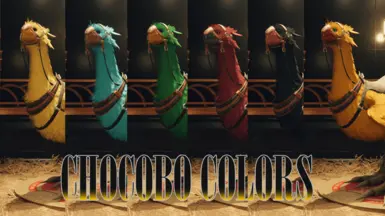 《最终幻想7：重生》MOD|五颜六色的陆行鸟|下载