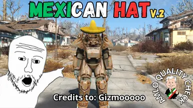 《辐射4》MOD|墨西哥动力装甲帽|下载