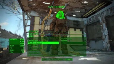 《辐射4》MOD|墨西哥动力装甲帽|下载