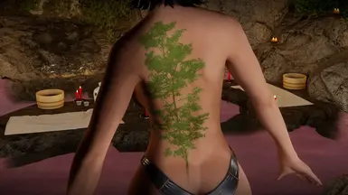 《上古卷轴5：天际重制版》MOD|花卉纹身|下载