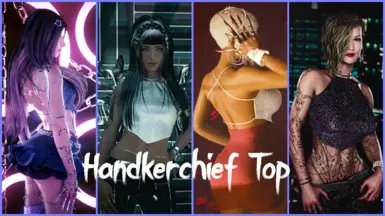 《赛博朋克2077》MOD|手帕上衣|下载