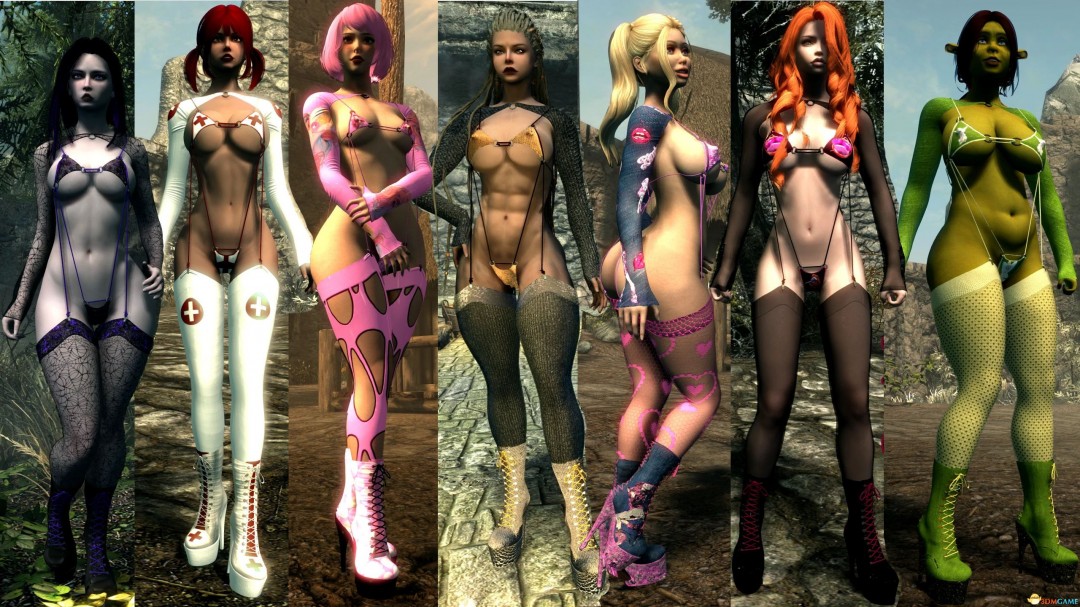 《上古卷轴5:天际重制版》MOD|雷切尔奥兹自定义套装|下载