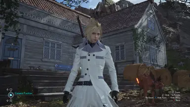 《最终幻想7：重生》MOD|克劳德穿着鲁弗斯服装|下载