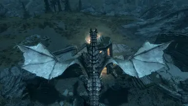 《上古卷轴5:天际重制版》化身成龙MOD