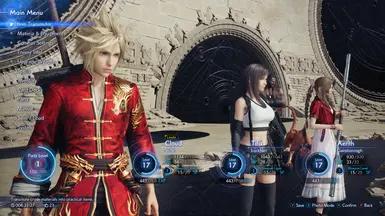 《最终幻想7：重生》MOD|克劳德红旗袍|下载