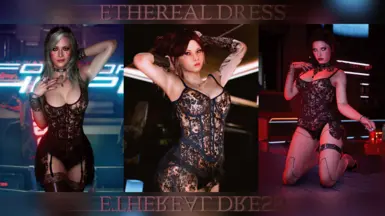 《赛博朋克2077》空灵连衣裙外观MOD