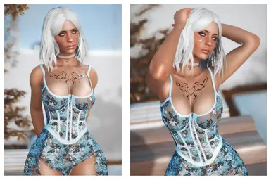 《赛博朋克2077》空灵连衣裙外观MOD