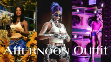 《赛博朋克2077》下午茶服装MOD