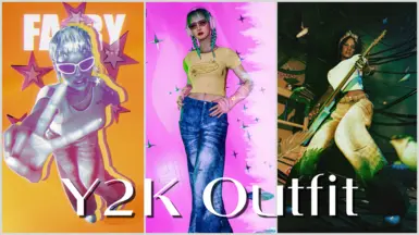 《赛博朋克2077》Y2K休闲装外观MOD