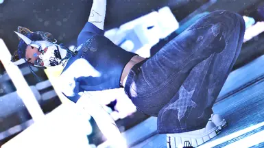 《赛博朋克2077》Y2K休闲装外观MOD