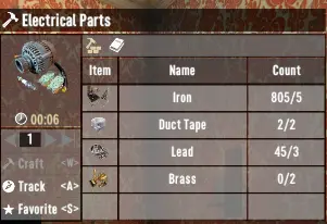 《七日杀》MOD|可制作的电气零件|下载