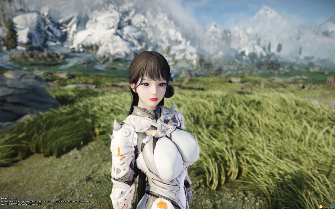 《上古卷轴5：天际重制版》独立女随从机械战姬白银MOD