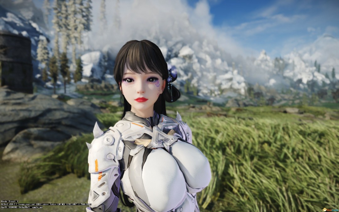 《上古卷轴5：天际重制版》独立女随从机械战姬白银MOD