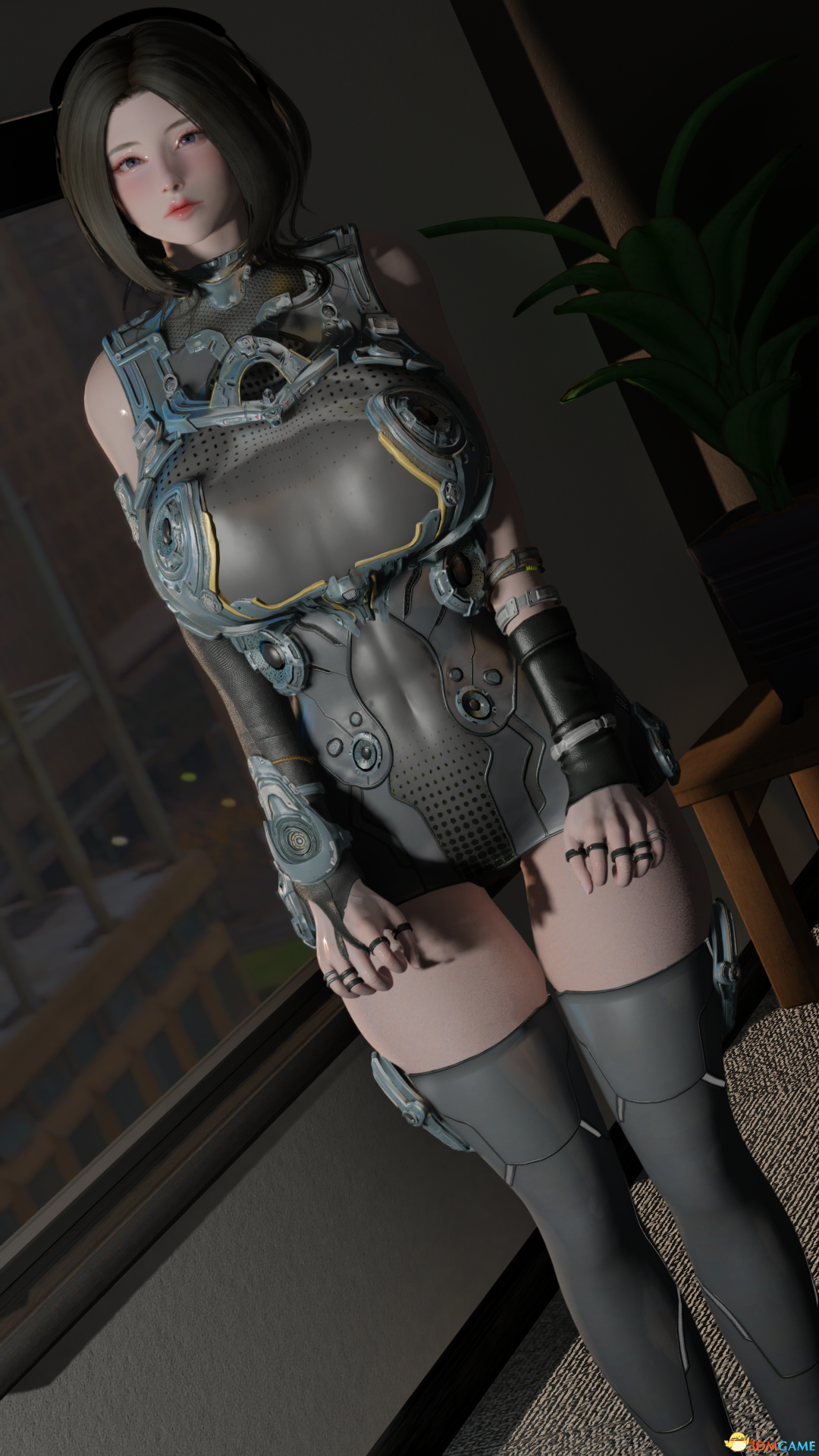 《上古卷轴5:天际重制版》MOD|第一后裔露娜套装|下载