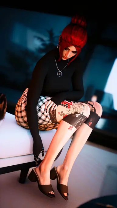 《赛博朋克2077》 靴子和凉鞋MOD