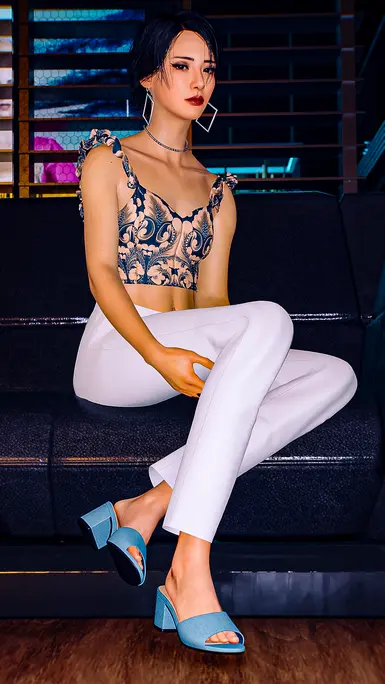 《赛博朋克2077》 靴子和凉鞋MOD