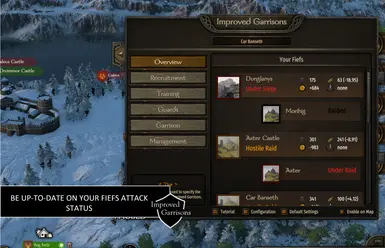 《骑马与砍杀2》MOD|改进的驻军|下载