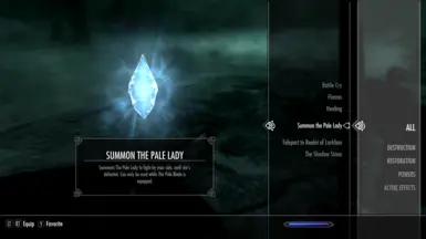 《上古卷轴5：天际重制版》MOD|召唤苍白女士|下载