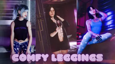 《赛博朋克2077》MOD|舒适打底裤|下载