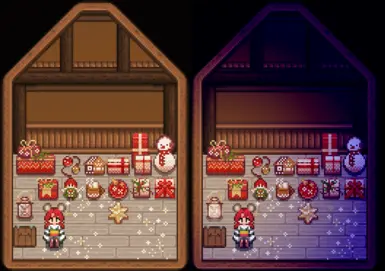 《星露谷物语》舒适冬星装饰MOD