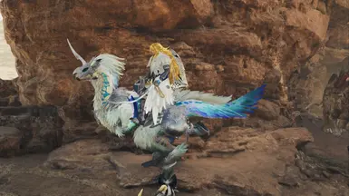 《怪物猎人：荒野》坐骑天使盔甲MOD