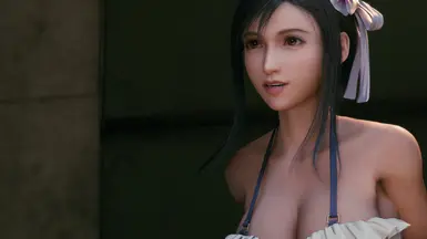 《最终幻想7：重制版》MOD|闪耀沙滩泳衣|下载