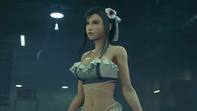 《最终幻想7：重制版》MOD|闪耀沙滩泳衣|下载