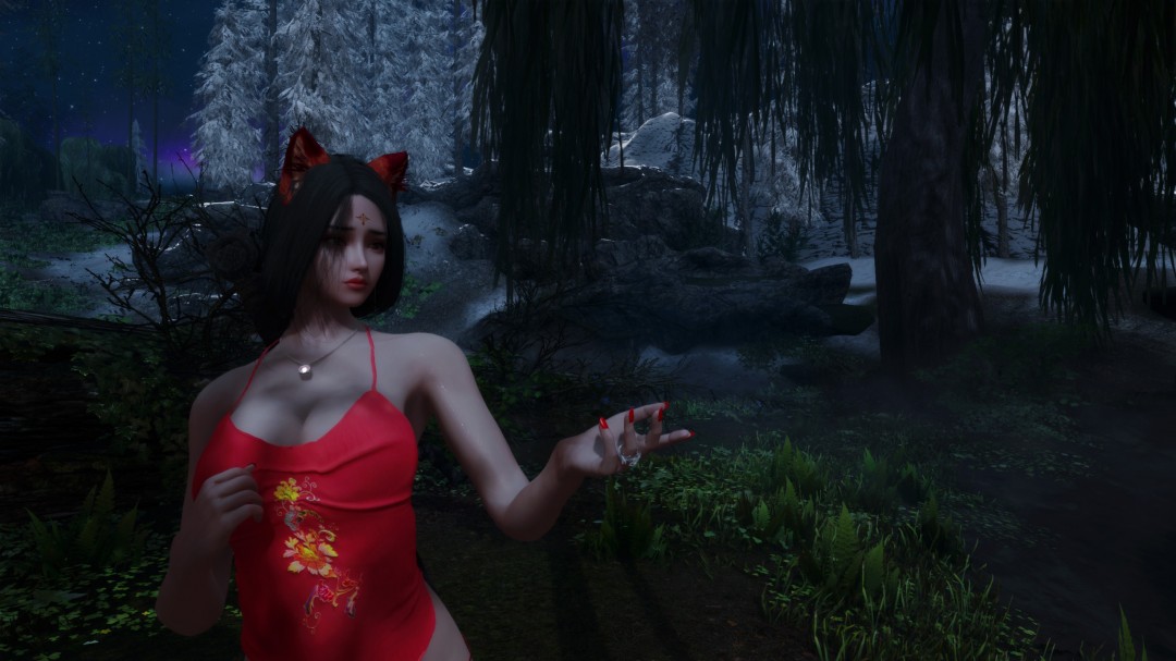 《上古卷轴5：天际重制版》MOD|古风肚兜|下载