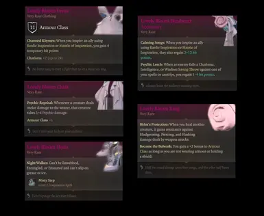 《博德之门3》MOD|可爱绽放连衣裙外观|下载