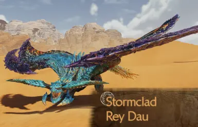 《怪物猎人：荒野》MOD|暴风雨雷刃龙|下载