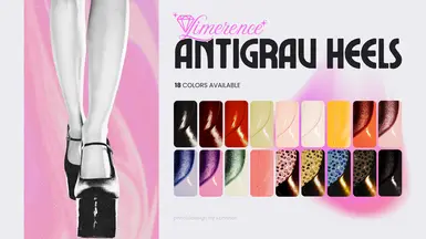 《赛博朋克2077》MOD|Limerence Antigrav高跟鞋|下载