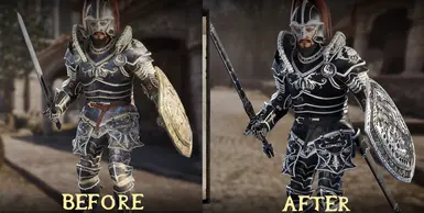 《上古卷轴4：湮灭重制版》MOD|银色乌木盔甲和武器|下载