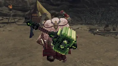 《怪物猎人：荒野》MOD|叶绿战锤|下载