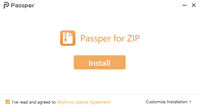 Passper for ZIP4.3.0.2