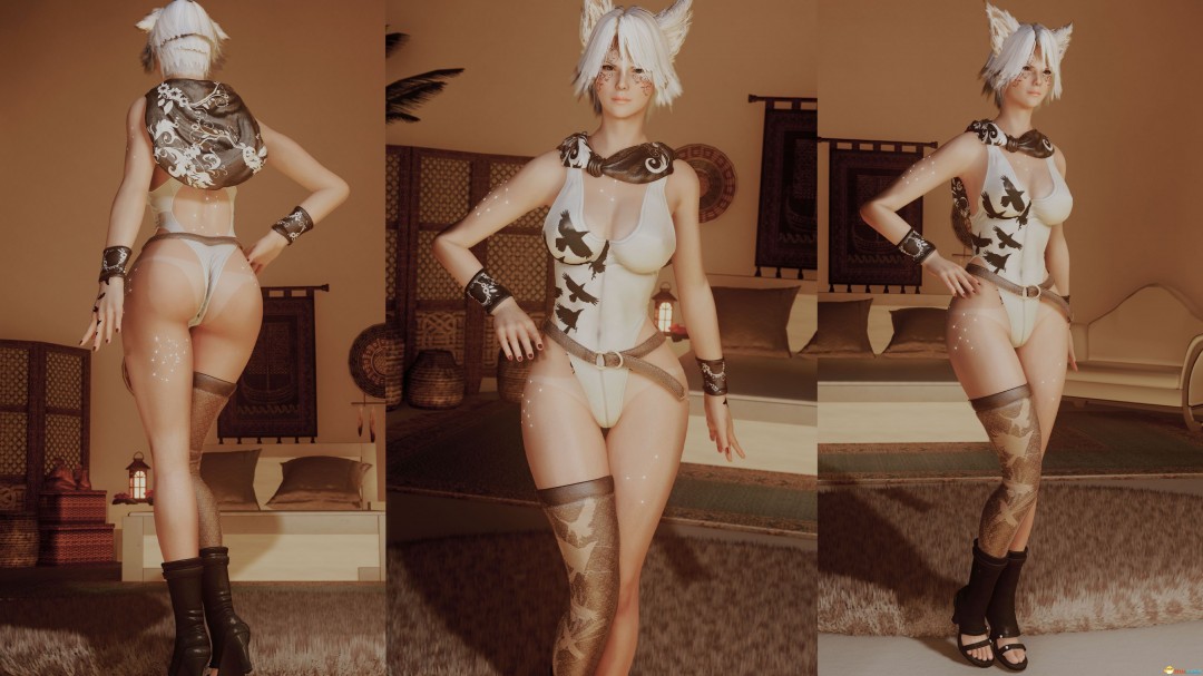 《上古卷轴5：天际重制版》MOD|铁拳风间准美少女套装|下载