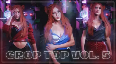 《赛博朋克2077》露脐上衣外观MOD