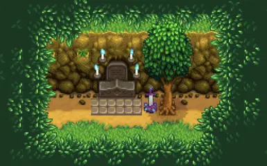 《星露谷物语》MOD|铱星剑雕像|下载