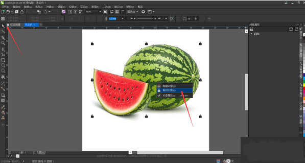 CorelDRAW Graphics Suite怎么抠图