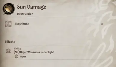 《上古卷轴4：湮灭重制版》MOD|吸血鬼自适应阳光伤害|下载