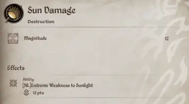 《上古卷轴4：湮灭重制版》MOD|吸血鬼自适应阳光伤害|下载