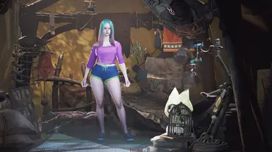 《怪物猎人：荒野》海豚短裤和休闲上衣MOD