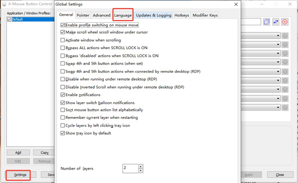 X-Mouse Button Control绿色版