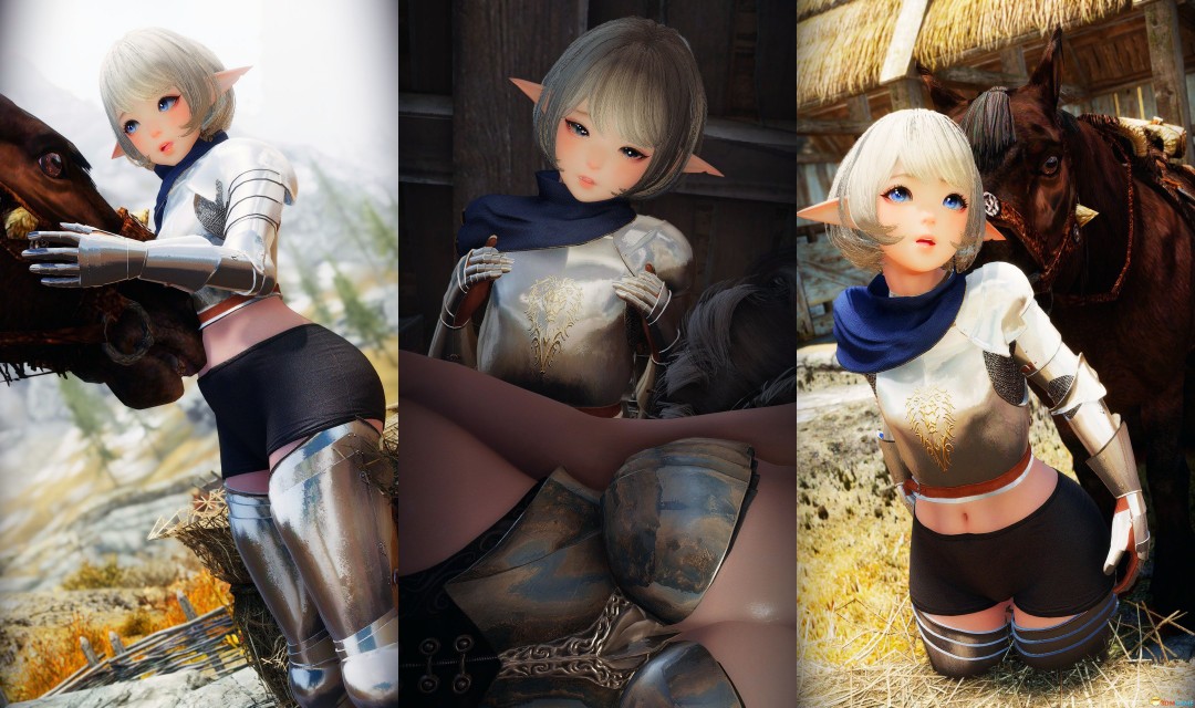 《上古卷轴5：天际重制版》MOD|萝莉女随从汉娜|下载